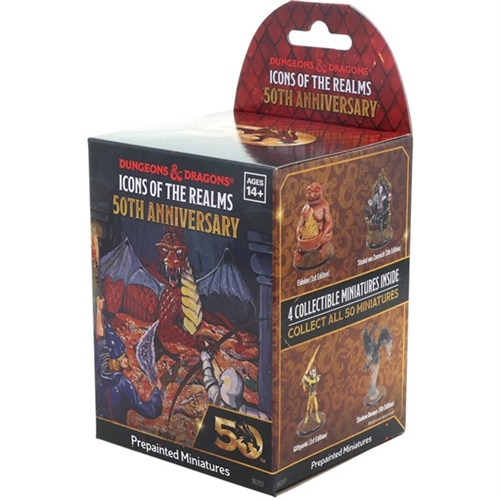 DnD - 50th Anniversary Booster Brick - Icons of the Realms DnD Miniatures